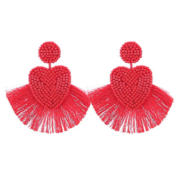 fashion beads earrings bohemian statement fringe drop earing for women geometric handmade big rhinestone tassel earrings jewelry, Silver
fashion beads earrings bohemian statement fringe drop earing for women geometric handmade big rhinestone tassel earrings jewelry, Silver