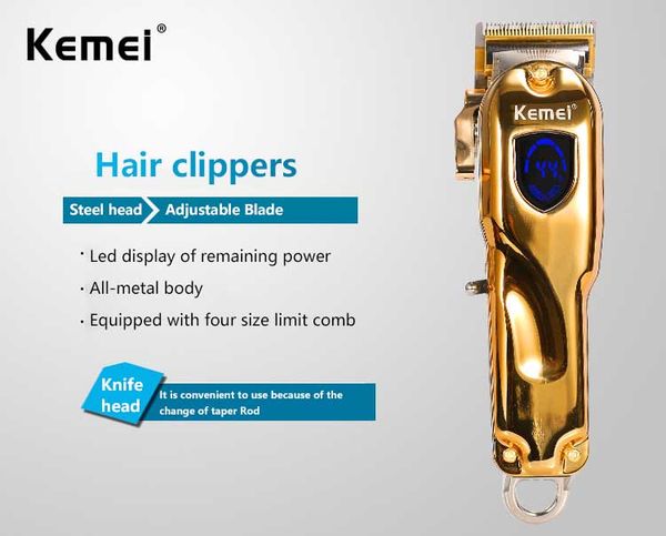 kemei km-2010 золото серебро электрические машинки для стрижки волос поделки машинки для стрижки волос бритва высокой мощности barber kit ne
kemei km-2010 золото серебро электрические машинки для стрижки волос поделки машинки для стрижки волос бритва высокой мощности barber kit ne