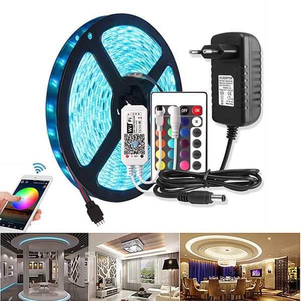 rgbw rgbww rgb led strip wifi dc 12v 5050 водонепроницаемый гибкий led light strip лента 60 светодиодов/м 5 м ик wifi контроллер адаптер пит
rgbw rgbww rgb led strip wifi dc 12v 5050 водонепроницаемый гибкий led light strip лента 60 светодиодов/м 5 м ик wifi контроллер адаптер пит