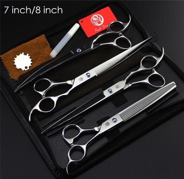 professional pet grooming scissors set 7" 8" pet scissors hair cutting straiht thinning curved shears cat dog fur clipper 4pcs
professional pet grooming scissors set 7" 8" pet scissors hair cutting straiht thinning curved shears cat dog fur clipper 4pcs