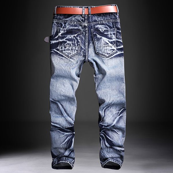 trousers biker jeans jean homme mens ripped classic men's denim pants fit pant slim male baggy straight men designer fashions euntc, Black
trousers biker jeans jean homme mens ripped classic men's denim pants fit pant slim male baggy straight men designer fashions euntc, Black