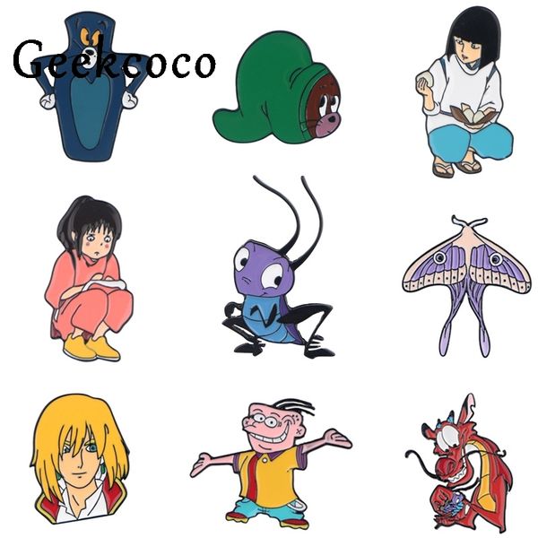 20pcs/lot j1429 geekcoco cartoon cat and mouse metal spirited away movie brooch collar character pin jeans badges backpack pins, Gray
20pcs/lot j1429 geekcoco cartoon cat and mouse metal spirited away movie brooch collar character pin jeans badges backpack pins, Gray