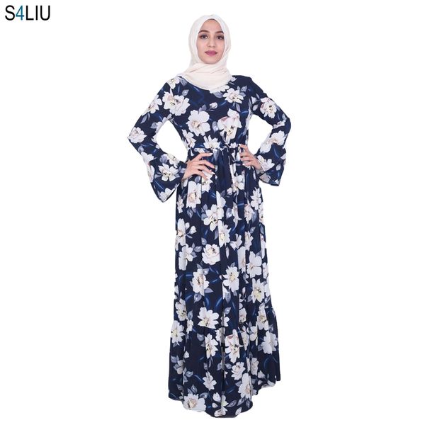 elegant muslim abaya print floral dress women cardigan long dress dubai jubah ramadan thobe islamic worship prayer clothes, Red
elegant muslim abaya print floral dress women cardigan long dress dubai jubah ramadan thobe islamic worship prayer clothes, Red
