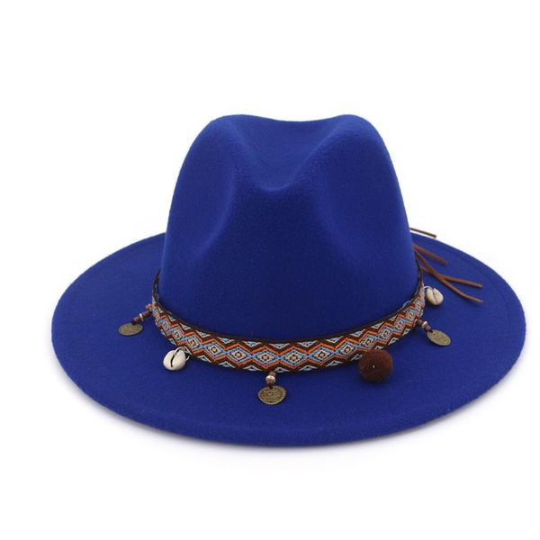 men women fedora hat wide brim hat outdoor tassel casual panama jazz size 56-58cm, Blue;gray
men women fedora hat wide brim hat outdoor tassel casual panama jazz size 56-58cm, Blue;gray