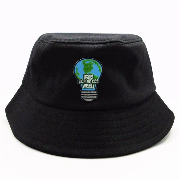 the new style light bulb embroidery bucket hat fisherman hat outdoor travel sun cap hats for child men and women 353
the new style light bulb embroidery bucket hat fisherman hat outdoor travel sun cap hats for child men and women 353