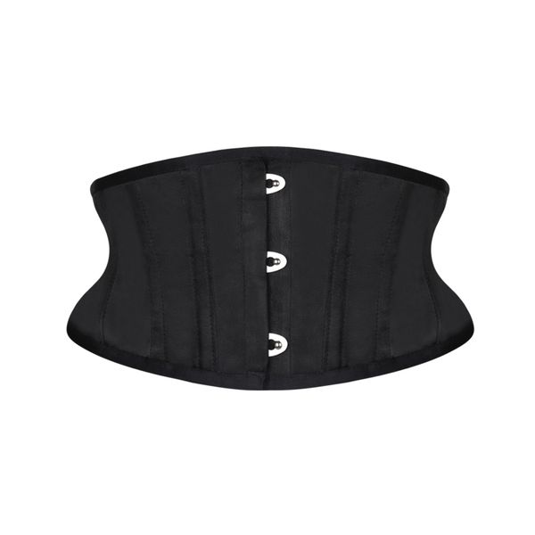 women waist trainer corsets slimming shaper belt short torso satin underbust corset lace up bustiers & corsets, Black;white
women waist trainer corsets slimming shaper belt short torso satin underbust corset lace up bustiers & corsets, Black;white