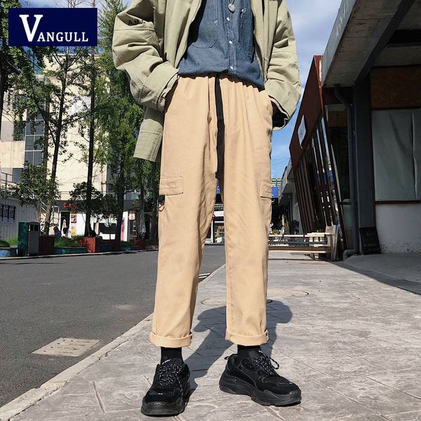 vangull spring streetwear cargo pants women solid loose elastic high waist full length pants casual chic pockets lace up, Black;white
vangull spring streetwear cargo pants women solid loose elastic high waist full length pants casual chic pockets lace up, Black;white