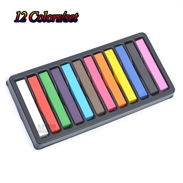 12 colors temporary hair chalk set soft hair crayons chalk pastel painting professional blue dye coloured dye
12 colors temporary hair chalk set soft hair crayons chalk pastel painting professional blue dye coloured dye