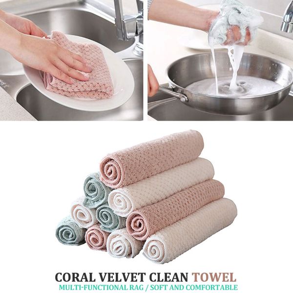 dishwashing towel kitchen towel gift kitchen multifunction coral fleece durable rag lightweight outdoor
dishwashing towel kitchen towel gift kitchen multifunction coral fleece durable rag lightweight outdoor