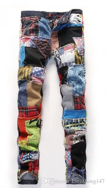 street style man's casual jeans skinny pants tights fold hip trousers men cotton pencil pants colourful color matching pants biker jean, Blue
street style man's casual jeans skinny pants tights fold hip trousers men cotton pencil pants colourful color matching pants biker jean, Blue