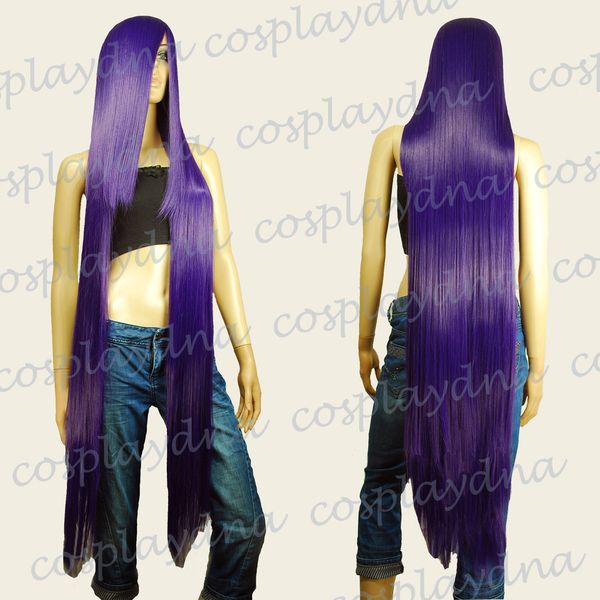 120cm long blue white straight cosplay wig heat resistant long straight wigs w 22" long bangs dark purple cosplay 99, Black
120cm long blue white straight cosplay wig heat resistant long straight wigs w 22" long bangs dark purple cosplay 99, Black