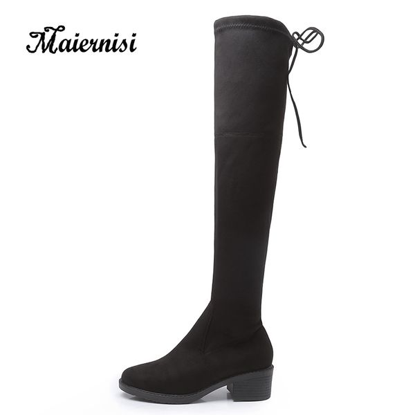 maiernisi over the knee boots winter warm women boots lady stretch fabric fashion big size 34-43 black color fashion shoes
maiernisi over the knee boots winter warm women boots lady stretch fabric fashion big size 34-43 black color fashion shoes
