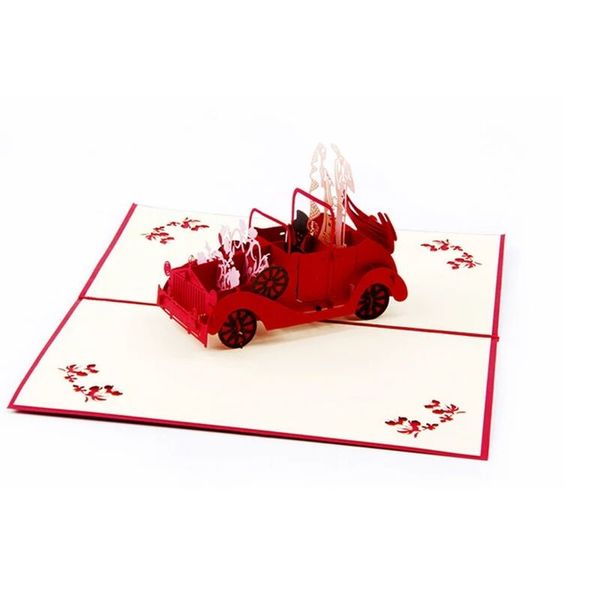 2020 creative 3d pop up vintage car red greeting card wedding valentine birthday invitation to blessing
2020 creative 3d pop up vintage car red greeting card wedding valentine birthday invitation to blessing