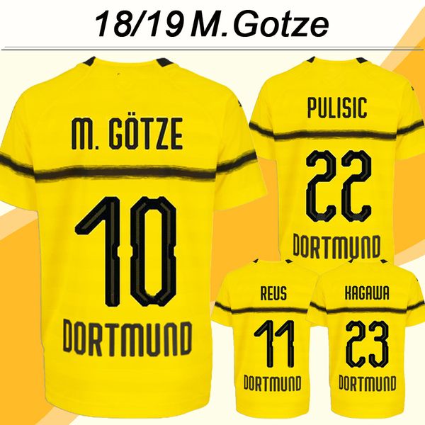 2018 19 m.gotze reus cup match mens soccer jerseys pulisic kagawa home yellow football shirts hummels piszczek weigl short sleeves uniforms, Black;yellow
2018 19 m.gotze reus cup match mens soccer jerseys pulisic kagawa home yellow football shirts hummels piszczek weigl short sleeves uniforms, Black;yellow