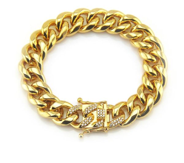 european and american hip hop fashion trend men's personality accessories locomotive domineering bracelet inlaid with diamond 14k jewel, Golden;silver
european and american hip hop fashion trend men's personality accessories locomotive domineering bracelet inlaid with diamond 14k jewel, Golden;silver