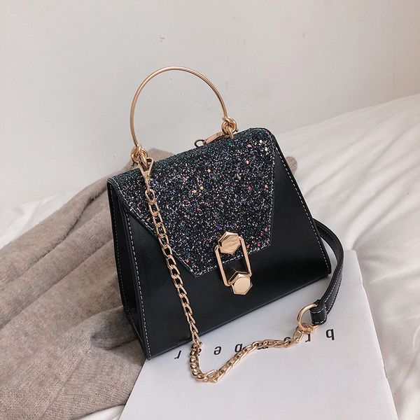 women's bag new style mini bags korean-style graceful shoulder bag chain sequin one-shoulder handbag 45
women's bag new style mini bags korean-style graceful shoulder bag chain sequin one-shoulder handbag 45
