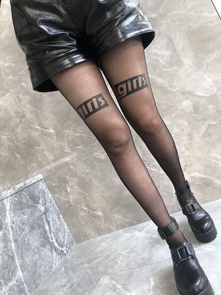 fashion women tights stocking with letter printed 20s style womens long socks ultra-thin streetwear socks 7 styles clothing, Black;white
fashion women tights stocking with letter printed 20s style womens long socks ultra-thin streetwear socks 7 styles clothing, Black;white
