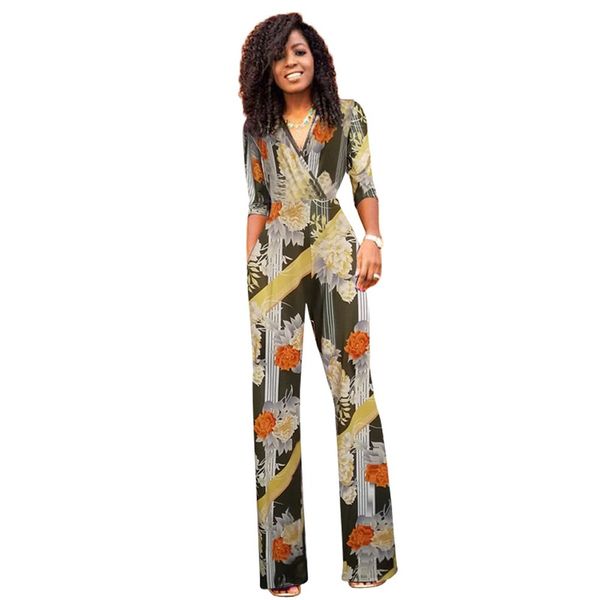 beach style printing deep v-neck jumpsuits women's high waist wide leg pants loose casual rompers, Black;white
beach style printing deep v-neck jumpsuits women's high waist wide leg pants loose casual rompers, Black;white