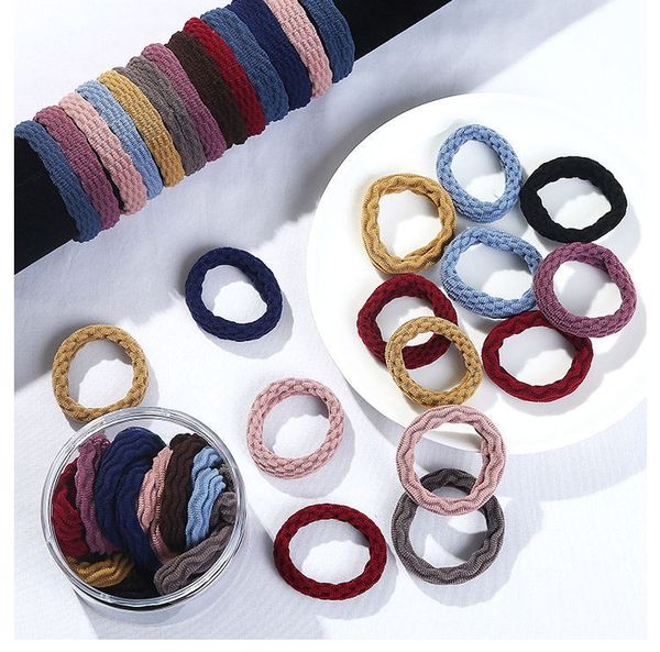 20pcs/box twisted elastic hair rubber bands solid stretch hair ties for women girls ponytail holder ropes accessories
20pcs/box twisted elastic hair rubber bands solid stretch hair ties for women girls ponytail holder ropes accessories