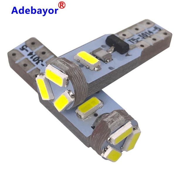 10pcs t5 led w1.2w 5 smd car auto dc 12v 3014 bulbs with wedge base for t5 dashboard light ( gauge bulbs
10pcs t5 led w1.2w 5 smd car auto dc 12v 3014 bulbs with wedge base for t5 dashboard light ( gauge bulbs