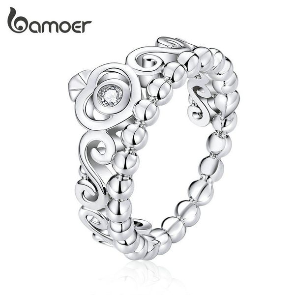 bamoer fashion silver color my princess queen crown stackable ring for women wedding jewelry pa7224
bamoer fashion silver color my princess queen crown stackable ring for women wedding jewelry pa7224