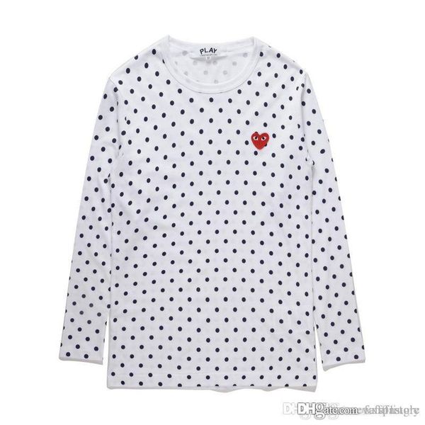 2018 holiday heart emoji play new play black white dots cdg red heart com long sleeve des garcons t-shirt
2018 holiday heart emoji play new play black white dots cdg red heart com long sleeve des garcons t-shirt