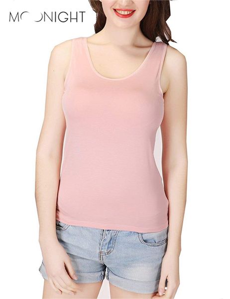 moonight summer camisole for women slim camisole undershirt solid breathable shoulder vest for female, Black;white 
moonight summer camisole for women slim camisole undershirt solid breathable shoulder vest for female, Black;white