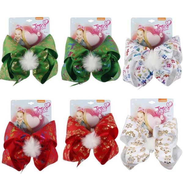 new christmas 8inch jojo siwa bows girls hair clips cartoon kids barrettes baby bb clips girls hair accessories, Slivery;white
new christmas 8inch jojo siwa bows girls hair clips cartoon kids barrettes baby bb clips girls hair accessories, Slivery;white
