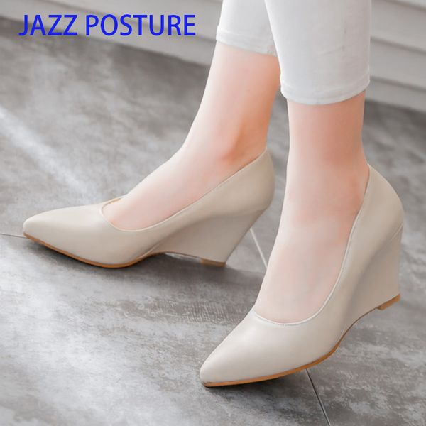 2020 autumn women genuine shoes height wedges shoes woman casual fashion loafers white beige white red black z473
2020 autumn women genuine shoes height wedges shoes woman casual fashion loafers white beige white red black z473