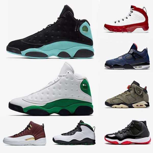 13s lucky green island green mens basketball shoes 11s bred 9s gym red 4s loyal blue travis cactus jack 6 12s sports sneakers, White;red
13s lucky green island green mens basketball shoes 11s bred 9s gym red 4s loyal blue travis cactus jack 6 12s sports sneakers, White;red
