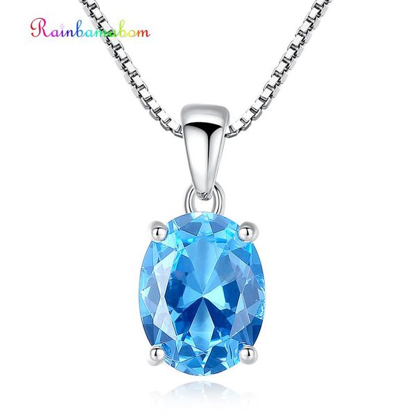 rainbamabom real 925 solid sterling silver oval aquamarine gemstone white gold pendant necklace jewelry wholesale drop shipping
rainbamabom real 925 solid sterling silver oval aquamarine gemstone white gold pendant necklace jewelry wholesale drop shipping