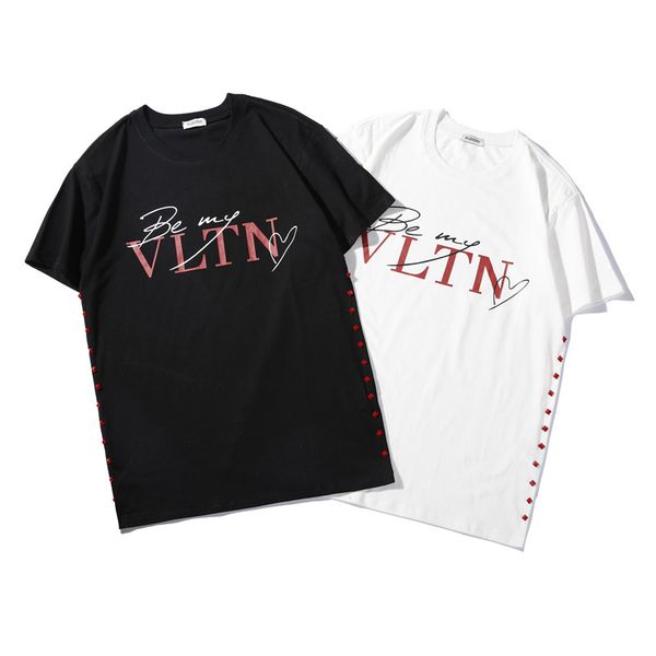 fashion brand men women short sleeve t shirt rivet vl letter print men brand t shirt hip hop tees mens clothes, White;black
fashion brand men women short sleeve t shirt rivet vl letter print men brand t shirt hip hop tees mens clothes, White;black