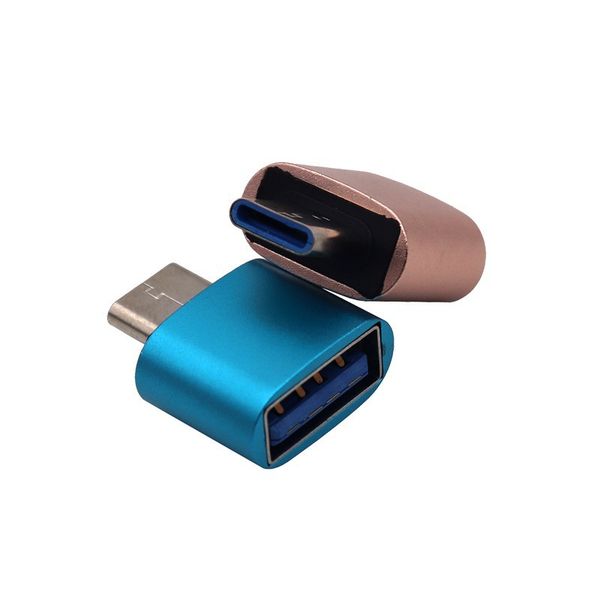 

Металл USB 3,1 Тип C OTG адаптер Мужской USB 3.0 Женский конвертер адаптер OTG функции