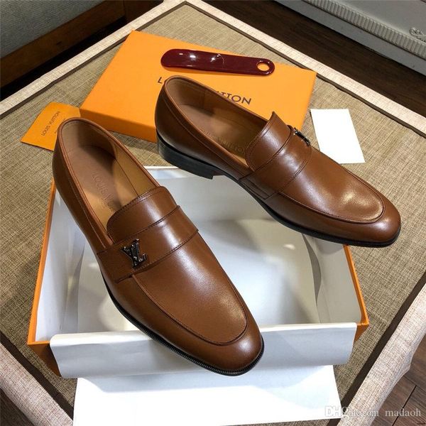 20fw loafers men dress shoes classic men shoes leather italian coiffeur formal shoes men office luxury brands chaussure homme ayakkabi yetc5, Black
20fw loafers men dress shoes classic men shoes leather italian coiffeur formal shoes men office luxury brands chaussure homme ayakkabi yetc5, Black
