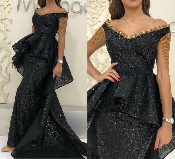 abendkleid black evening dresses off the shoulder bling beading sequins long mermaid prom dress custom made plus size cocktail party gowns, Black;red
abendkleid black evening dresses off the shoulder bling beading sequins long mermaid prom dress custom made plus size cocktail party gowns, Black;red