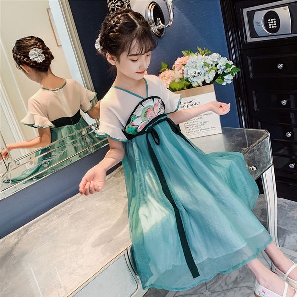 девочек hanfu 2020 тема костюм этническая одежда лето новые античные одежды 12-летний детский короткий рукав ru юбка супер фея китайский, Red
девочек hanfu 2020 тема костюм этническая одежда лето новые античные одежды 12-летний детский короткий рукав ru юбка супер фея китайский, Red