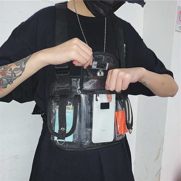 functional tactical vest multifunctional chest bag male transparent bag fashion brand japanese tooling vest shoulder ins
functional tactical vest multifunctional chest bag male transparent bag fashion brand japanese tooling vest shoulder ins