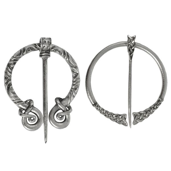 2pcs viking brooch vintage ethnic cloak scarf jewelry decor pin clasp buckle, Gray
2pcs viking brooch vintage ethnic cloak scarf jewelry decor pin clasp buckle, Gray