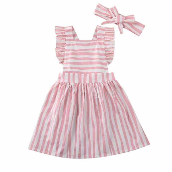 2pcs toddler kids baby girl princess tutu dress party sleeveless casual sundress