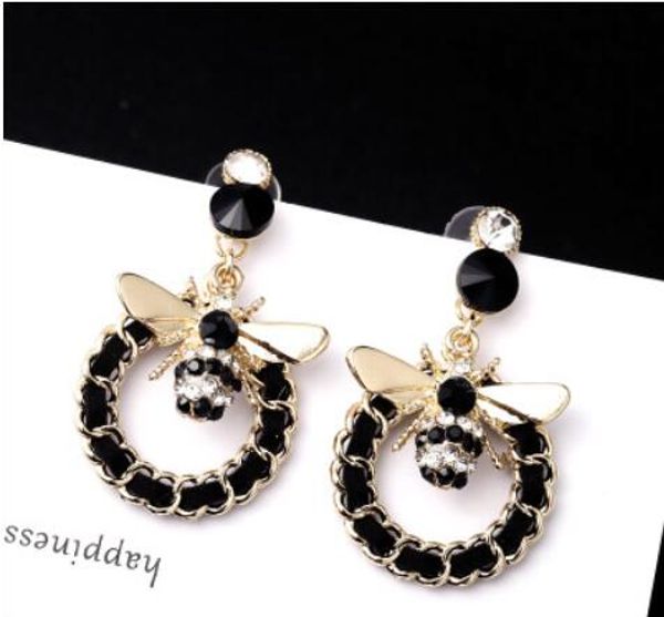 2019 metal earrings fashion designer to create crystal earrings elegant ladies brand name earrings 3, White
2019 metal earrings fashion designer to create crystal earrings elegant ladies brand name earrings 3, White