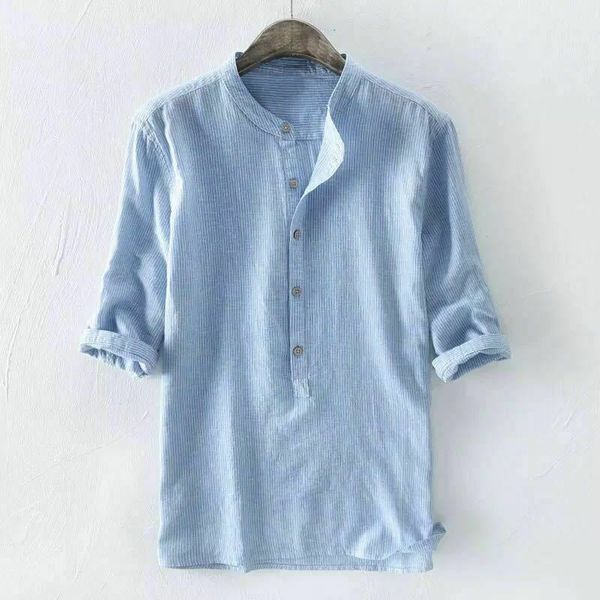 men casual style shirts half sleeve length single breasted closure type striped pattern type regular sleeve style, White;black
men casual style shirts half sleeve length single breasted closure type striped pattern type regular sleeve style, White;black