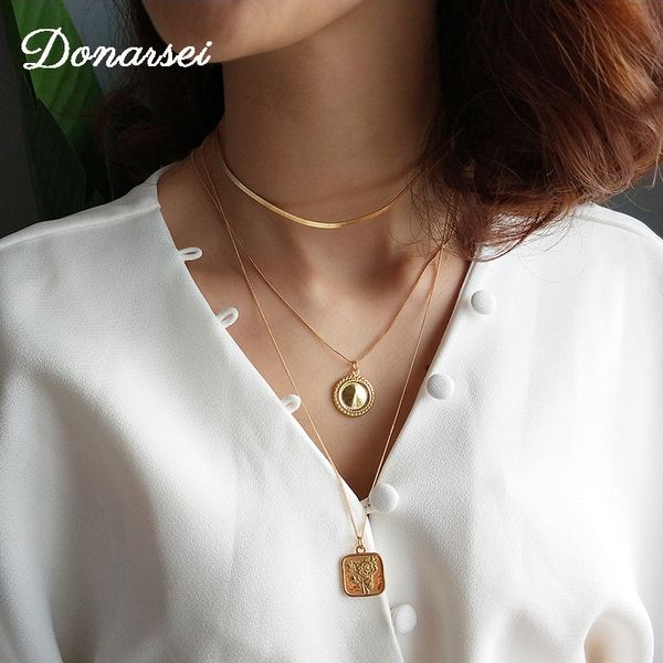donarsei 925 sterling silver fashion coin chokers necklace for women gold color rose flower clavicle chain
donarsei 925 sterling silver fashion coin chokers necklace for women gold color rose flower clavicle chain