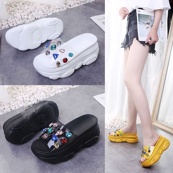 loafers shoes woman 2020 glitter slides slippers casual women heels increased internal platform pantofle jelly high, Black
loafers shoes woman 2020 glitter slides slippers casual women heels increased internal platform pantofle jelly high, Black
