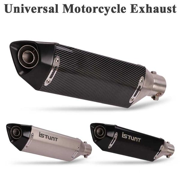 istunt universal motorcycle exhaust pipe escape modified laser muffler db killer remova for ninja400 cbr300 r6 pcx125 dirt bike
istunt universal motorcycle exhaust pipe escape modified laser muffler db killer remova for ninja400 cbr300 r6 pcx125 dirt bike