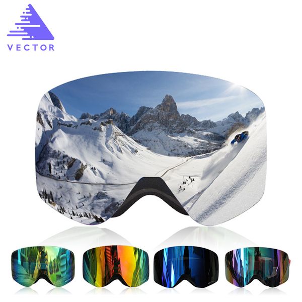 vector brand professional ski goggles men women anti-fog 2 lens uv400 winter skiing eyewear snowboard snow goggles set
vector brand professional ski goggles men women anti-fog 2 lens uv400 winter skiing eyewear snowboard snow goggles set