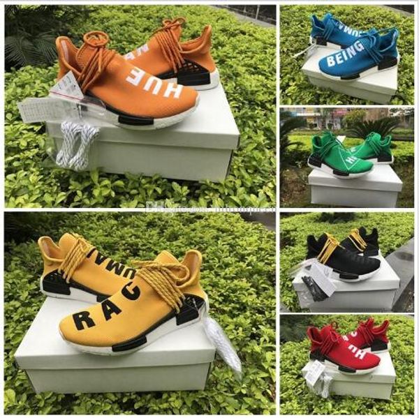 2018 Wholesale Human Race Hu trail casual Shoes Men Women Pharrell Williams Yellow noble ink core Black Red outdoors Shoe with box size 5-13
2018 Wholesale Human Race Hu trail casual Shoes Men Women Pharrell Williams Yellow noble ink core Black Red outdoors Shoe with box size 5-13