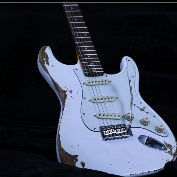 new product white heavy relic electric guitar z-zv6 promotional activities can custom real ps tremol bridge
new product white heavy relic electric guitar z-zv6 promotional activities can custom real ps tremol bridge