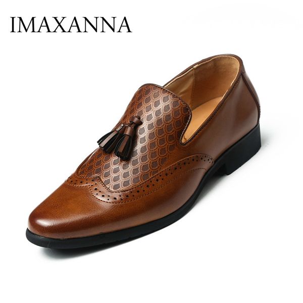 imaxanna man leather shoes men business office dress wedding shoes loafers brown black colour dropshipping
imaxanna man leather shoes men business office dress wedding shoes loafers brown black colour dropshipping