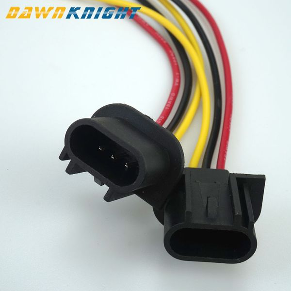 2pcs h13 bulb male femail connector headlight connector fog light plug socket antioxidant cable 2.5mm in diameter
2pcs h13 bulb male femail connector headlight connector fog light plug socket antioxidant cable 2.5mm in diameter