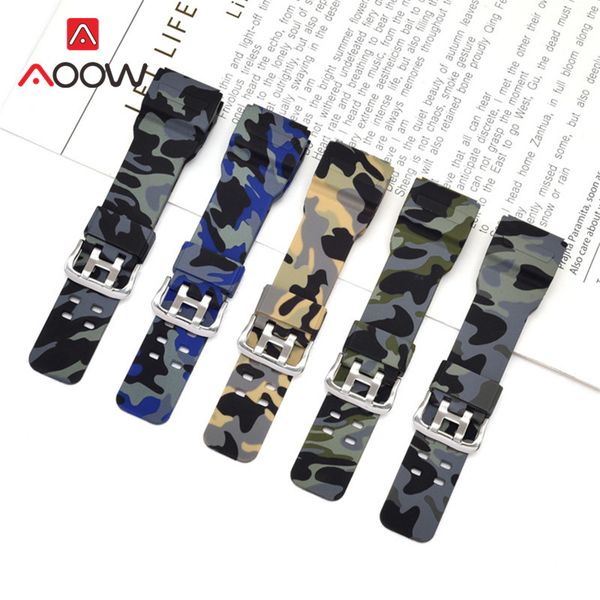 silicone camouflage watchband for gg-1000/gwg-100/gsg-100 rubber waterproof men replacement band strap accessories, Black;brown
silicone camouflage watchband for gg-1000/gwg-100/gsg-100 rubber waterproof men replacement band strap accessories, Black;brown